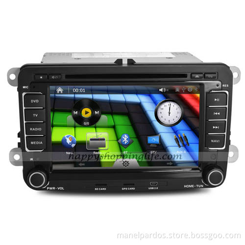 VW Golf Autoradio DVD GPS Navi with Digital TV Bluetooth USB